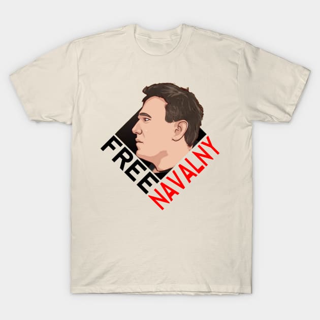 Navalny t-shirt T-Shirt by Ucup stores